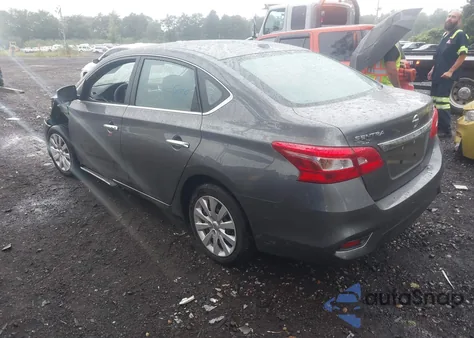 2017 Nissan Sentra Sv z USA, uszkodzony, nr VIN 3N1AB7AP2HY350155